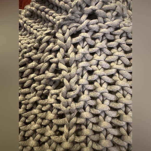 Eileen Fisher Chunky Knit Gray Sweater - Picture 5 of 6